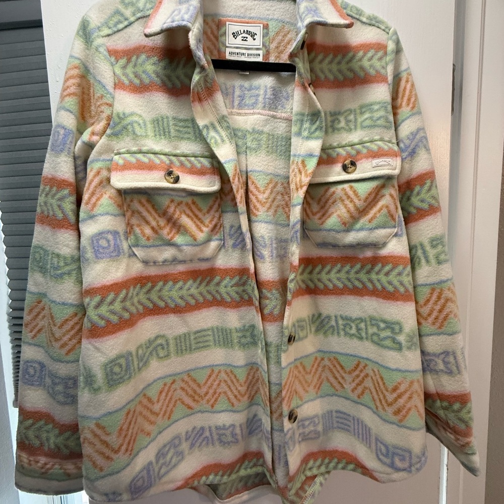 Billabong Pastel Patterned Jacket